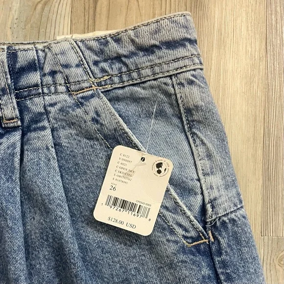 NWT - Free People Wide Leg Jeans - Picture 6 of 7